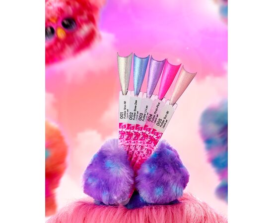 PINX. Liquid builder gel "Furbia", 8 ml, #003. Гель для укріплення та вирівнювання з шимером #3