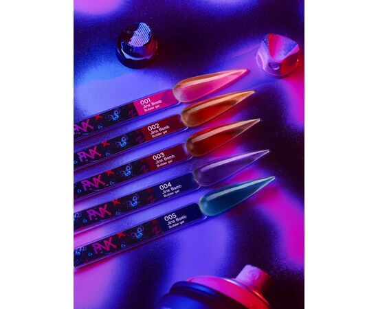 PINX. Builder gel "Jinx Bomb", 30 ml, #004. Гель для укріплення та вирівнювання #3
