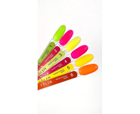 УЦІНКА / EDLEN Water Acrygel Neon №05, 9 ml #2