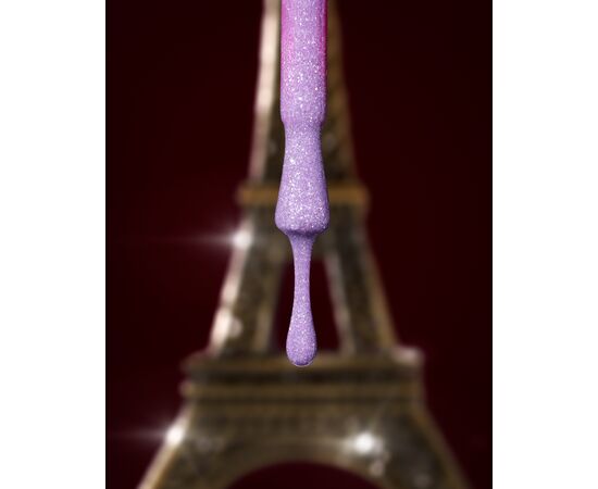 PINX. Liquid builder gel "Paris Chic", 8 ml, #005. Гель для укріплення та вирівнювання, світловідбиваючий #2