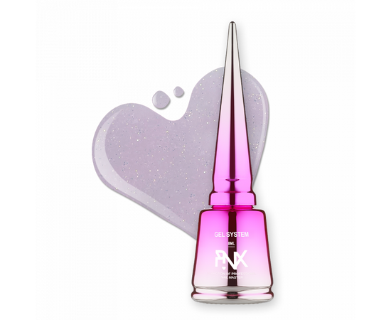 PINX. Liquid builder gel "Siren's", 8 ml, #002. Гель для укріплення та вирівнювання з шимером #1