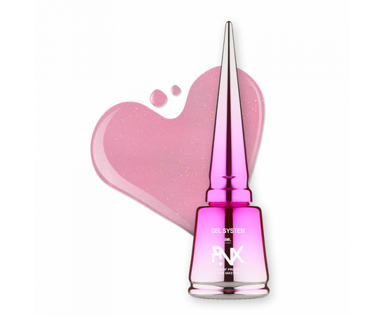 PINX. Liquid builder gel "Siren's", 8 ml, #003. Гель для укріплення та вирівнювання з шимером #1
