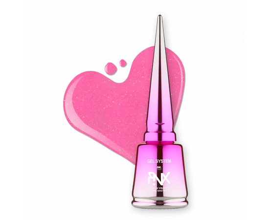 PINX. Liquid builder gel "Siren's", 8 ml, #004. Гель для укріплення та вирівнювання з шимером #1