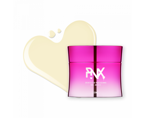 PINX. Liquid builder gel "Butter Cream", 30 ml. Гель для укріплення та вирівнювання #1
