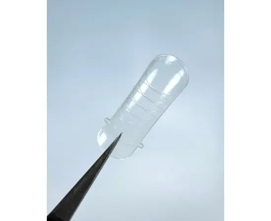 LUNAmoon. Top nail forms, Classic Onychogryphotic Square, 120 шт. Верхні форми для нарощування, класичний оніхогрифозний квадрат #2