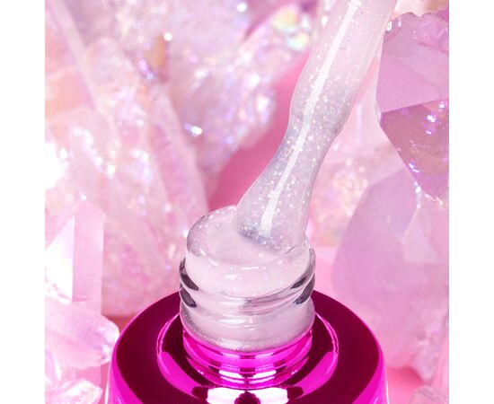 PINX. Cover Base "Cristal Magic",  #002, 8 ml. Кольорова база з шимером #2