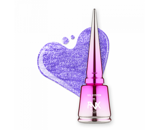 PINX. Liquid builder gel "Furbia", 8 ml, #003. Гель для укріплення та вирівнювання з шимером #1