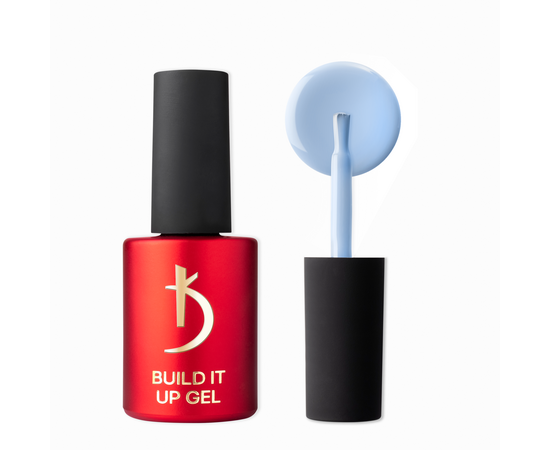 KODI Build It Up Gel, Light Blue, світлий блакитний, 15 ml, моделюючий гель #1