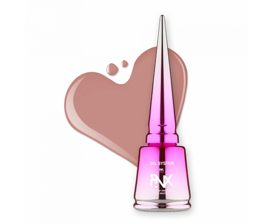 PINX. Liquid builder gel "Nude Dream", 8 ml, #004. Гель для укріплення та вирівнювання #1