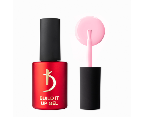 KODI Build It Up Gel, Pastel Pink, ніжний пастельно-рожевий, 15 ml, моделюючий гель #1