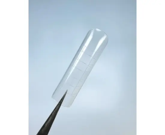 LUNAmoon. Top nail forms, Salon Arched Square, 120 шт. Верхні форми для нарощування, салонний арочний квадрат #2