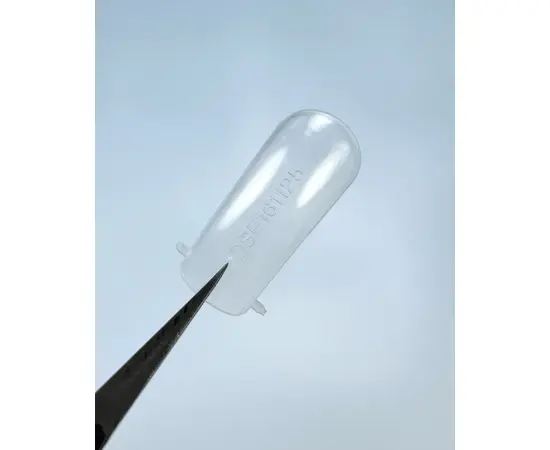 LUNAmoon. Top nail forms, Short Classic Square, 120 шт. Верхні форми для нарощування, короткий класичний квадрат #2