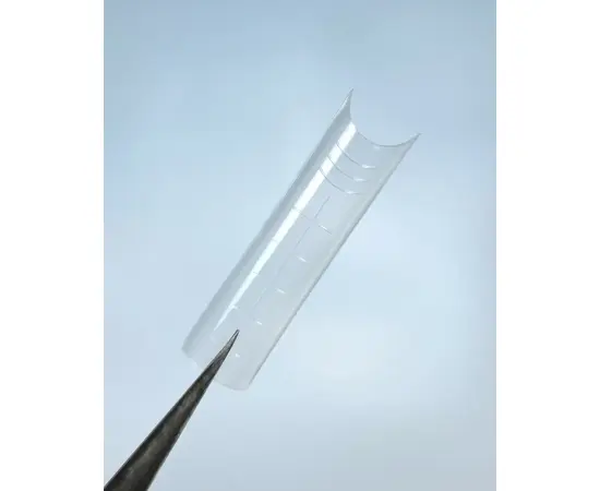 LUNAmoon. Top nail forms, Skeleton of Arched Square, 120 шт. Верхні форми для нарощування, основа арочного квадрату #2
