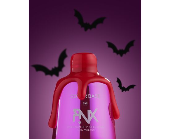 PINX. Cover Base "Vampire Love",  #002, 8 ml. Кольорова база #2