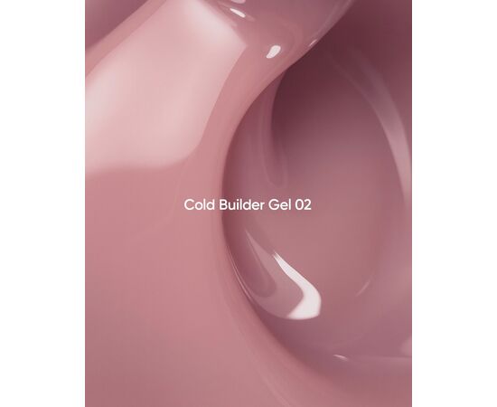 NOTD Соld Builder gel #02, 15 ml, нюдово-рожевий гель для нарощування нігтів #2