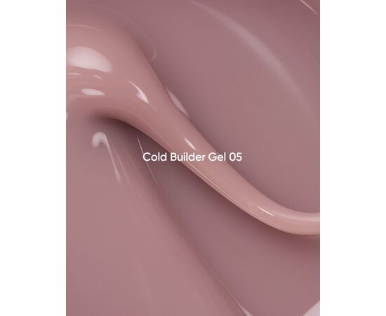 NOTD Соld Builder gel #05, 15 ml, холодний нюдовий гель для нарощування нігтів #2