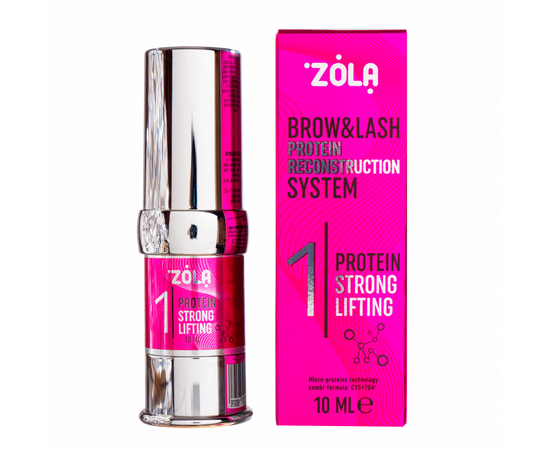 ZOLA. Brow & Lush Laminating Compound 01, Protein Strong Lifting, 10 ml. Склад для ламінування 01 #1