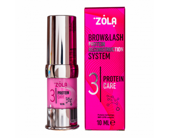 ZOLA. Brow & Lush Laminating Compound 03, Protein Care, 10 ml. Склад для ламінування 03 #1