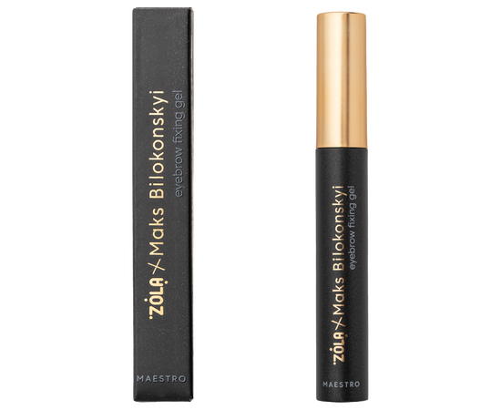 ZOLA x Maks Bilokonskyi. Brow Glue Gel, 5 ml. Клей-гель для брів #1