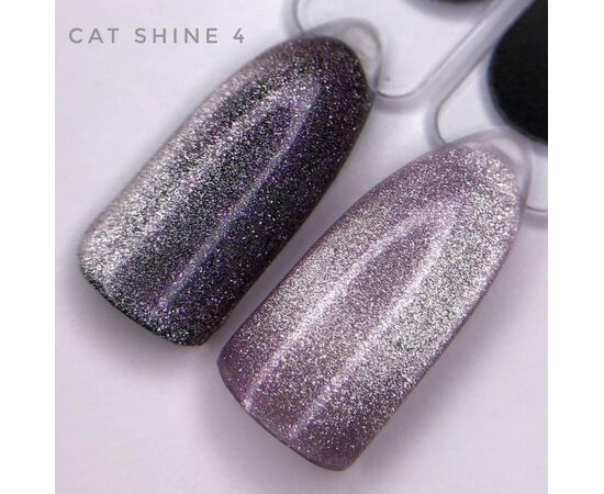 SAGA. Cat's Eye Gel Polish "Cat Shine", #04, 10 ml. Гель-лак "Котяче око" #3