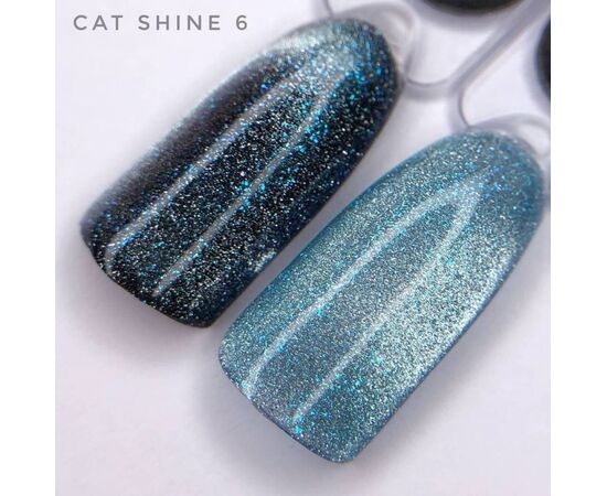 SAGA. Cat's Eye Gel Polish "Cat Shine", #06, 10 ml. Гель-лак "Котяче око" #2