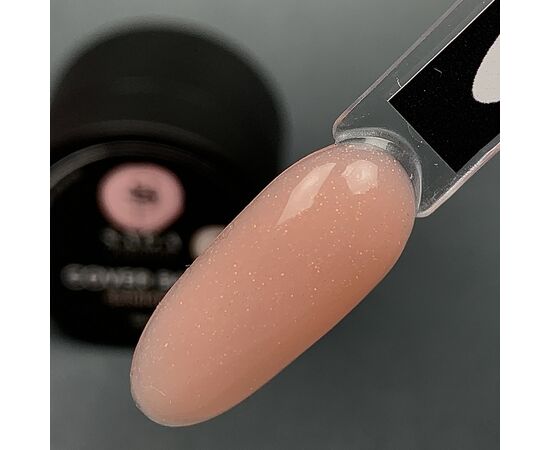 SAGA. Shimmer base, #06, 15 ml. Кольорова база з шимером #2