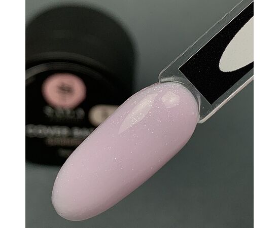 SAGA. Shimmer base, #10, 15 ml. Кольорова база з шимером #2