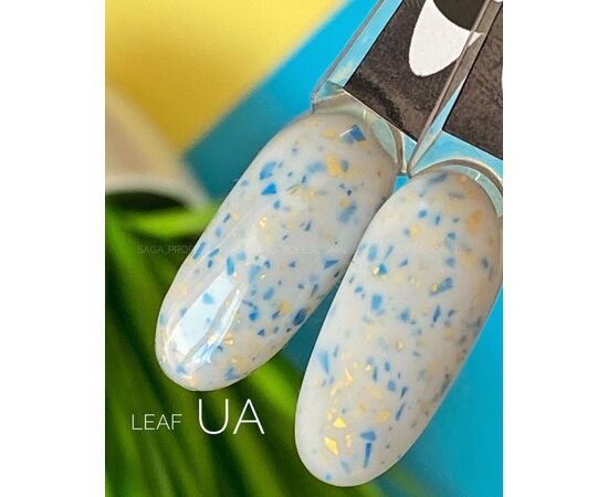 SAGA. Leaf base, 10 ml. Кольорова база з поталлю UA #3