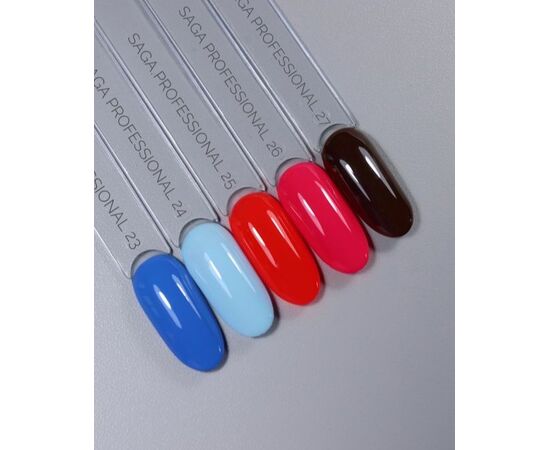 SAGA. Gel Polish "Сolorist", #026, 10 ml. Гель-лак #3