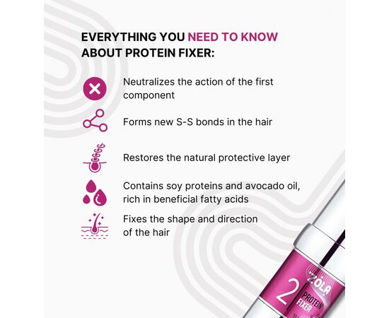 ZOLA. Brow & Lush Laminating Compound 02, Protein Fixer, 10 ml. Склад для ламінування 02 #6