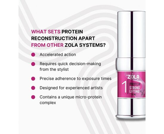 ZOLA. Brow & Lush Laminating Compound 02, Protein Fixer, 10 ml. Склад для ламінування 02 #7