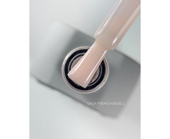 SAGA. French base, #04, 10 ml. Камуфлююча база #1