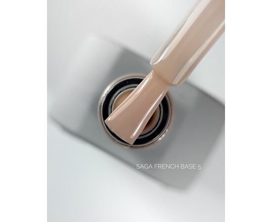 SAGA. French base, #05, 10 ml. Камуфлююча база #1