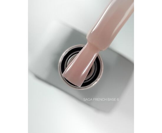 SAGA. French base, #06, 10 ml. Камуфлююча база #1