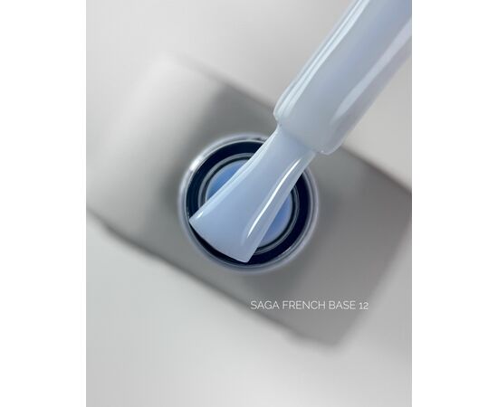 SAGA. French base, #12, 10 ml. Камуфлююча база #1