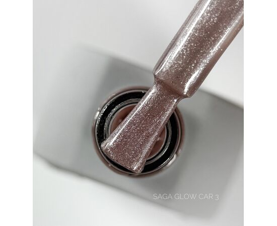 SAGA. Cat's Eye Gel Polish "Glow Cat", #03, 10 ml. Гель-лак "Котяче око" #1