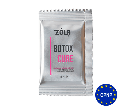 ZOLA.Brow & Lash Treatment, BTX Cure, in sachet 10 pcs x 1.5 ml. Засіб для брів та вій у саше #1