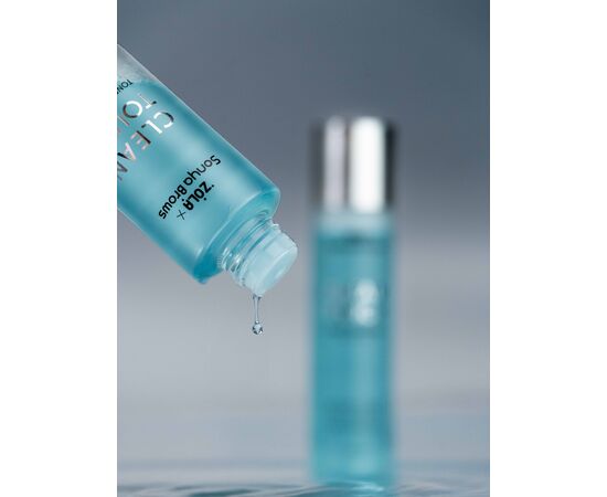 ZOLA x Sonya Brows. Brow & Lash Toner-degreaser, Clean Touch, 150 ml. Тонер-знежирювач для брів та вій #3