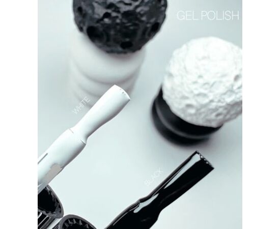 SAGA. Gel Polish, Super White, 10 ml. Гель-лак, білий #3