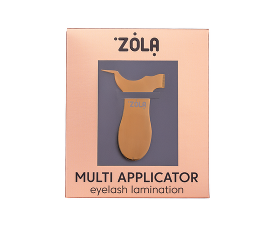 ZOLA. Multifunctional applicator, Gold. Багатофункціональний аплікатор металевий, золотий #2