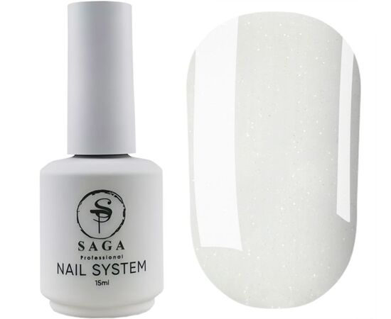SAGA. Liquid Gel, 15 ml, #22. Рідкий гель для укріплення та нарощування з шимером #2