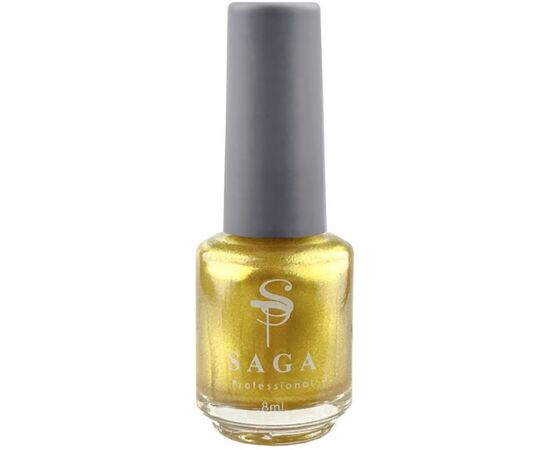 SAGA. Stamping nail polish, #11, Gold, 8 ml. Лак-фарба для стемпінгу, золотий #2