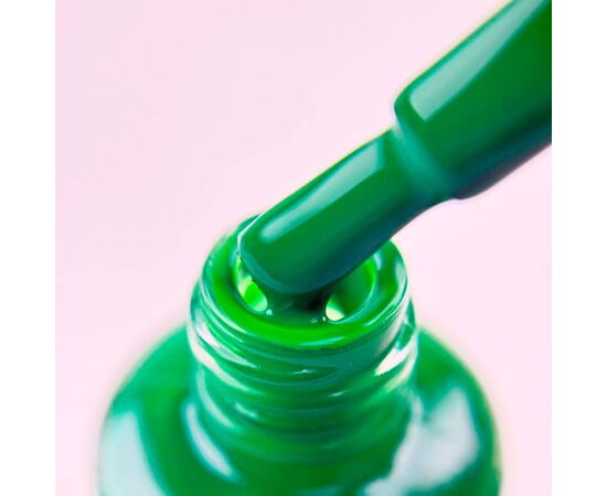 SAGA. Stamping nail polish, #07, Green, 8 ml. Лак-фарба для стемпінгу, зелений #3