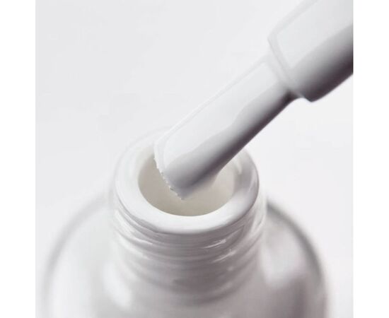 SAGA. Stamping nail polish, #02, White, 8 ml. Лак-фарба для стемпінгу, білий #3
