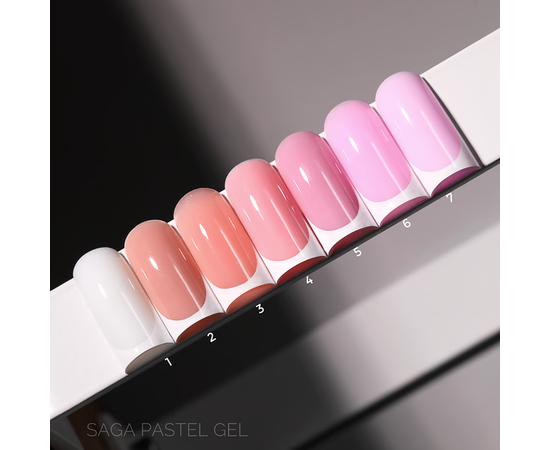 PINX. Builder gel "Pastel Color", 15 ml, #07. Гель для укріплення та нарощування #3