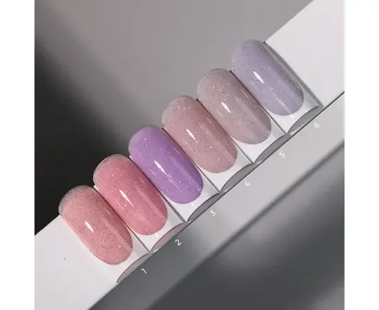 SAGA. Builder Gel "Night", 15 ml, #06. Гель для укріплення та нарощування, світловідбиваючий #4