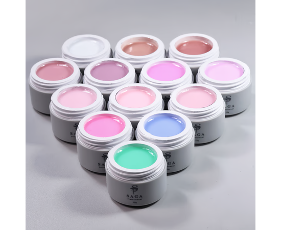 PINX. Builder gel "Pastel Color", 15 ml, #13. Гель для укріплення та нарощування #5