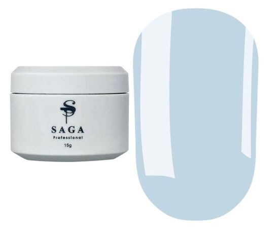 SAGA. Builder gel "Pastel Color", 15 ml, #12. Гель для укріплення та нарощування #1