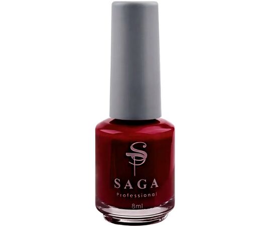 SAGA. Stamping nail polish, #03, Red, 8 ml. Лак-фарба для стемпінгу, червоний #2
