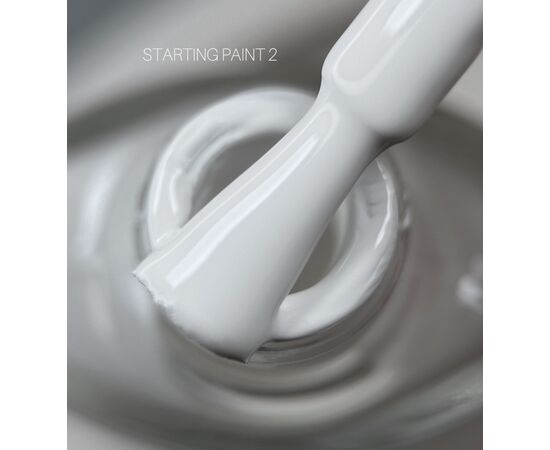 SAGA. Stamping nail polish, #02, White, 8 ml. Лак-фарба для стемпінгу, білий #1